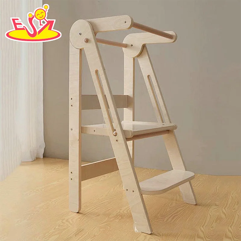 تصميم جديد معكرون لعبة مطبخ خشبية لطيفة للأطفال W10C582